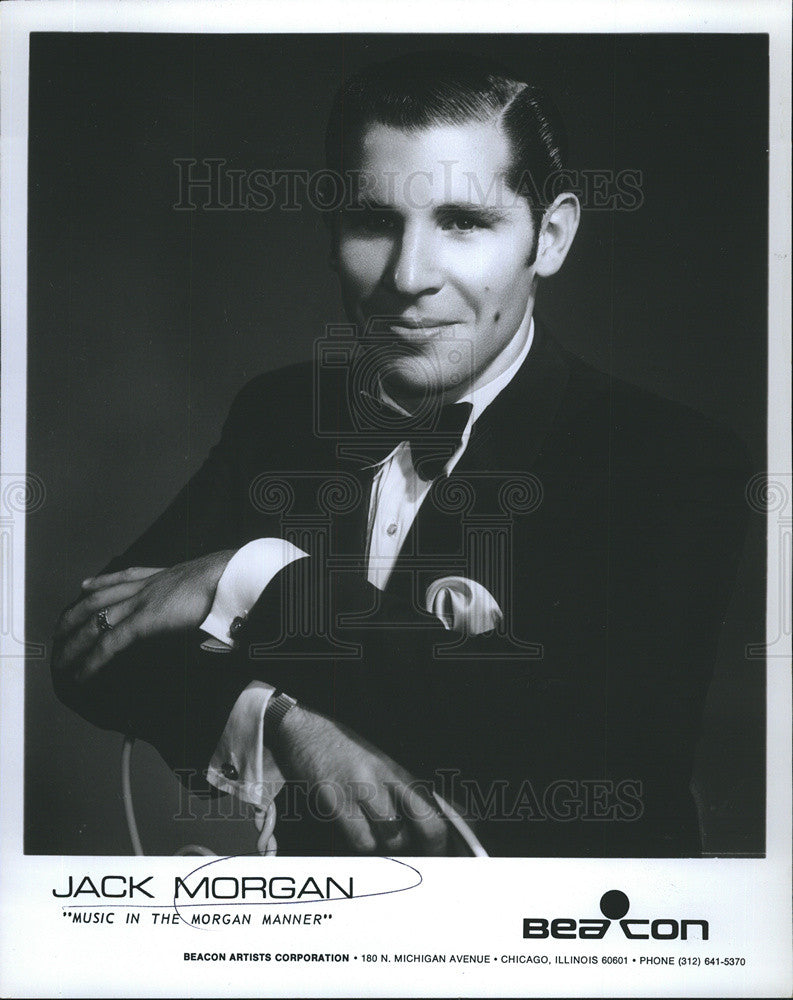 1972 Press Photo Jack Morgan &quot;Music in the Morgan Manner&quot; - Historic Images