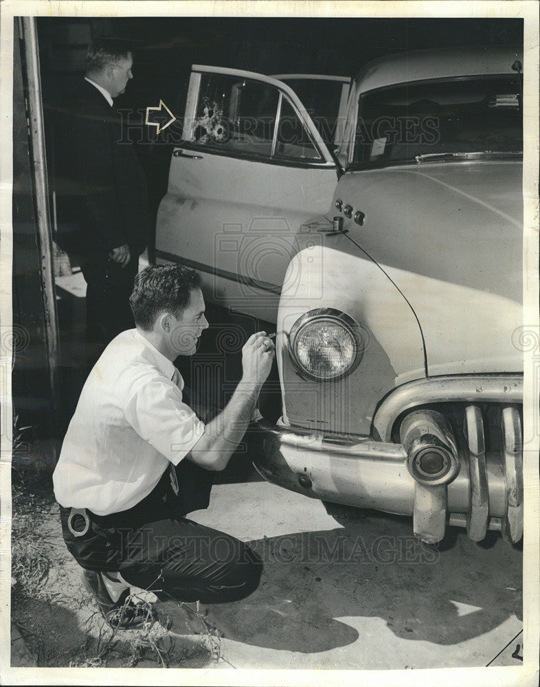 1964 Press Photo Joyce Obenauf Murder Investigation - Historic Images