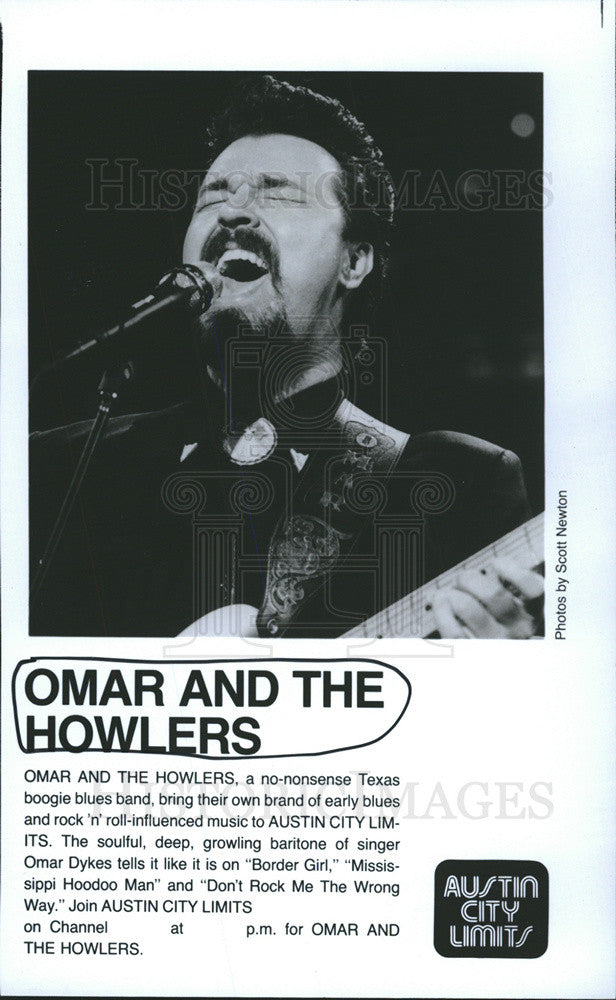 Press Photo Omar and the Howlers - Historic Images