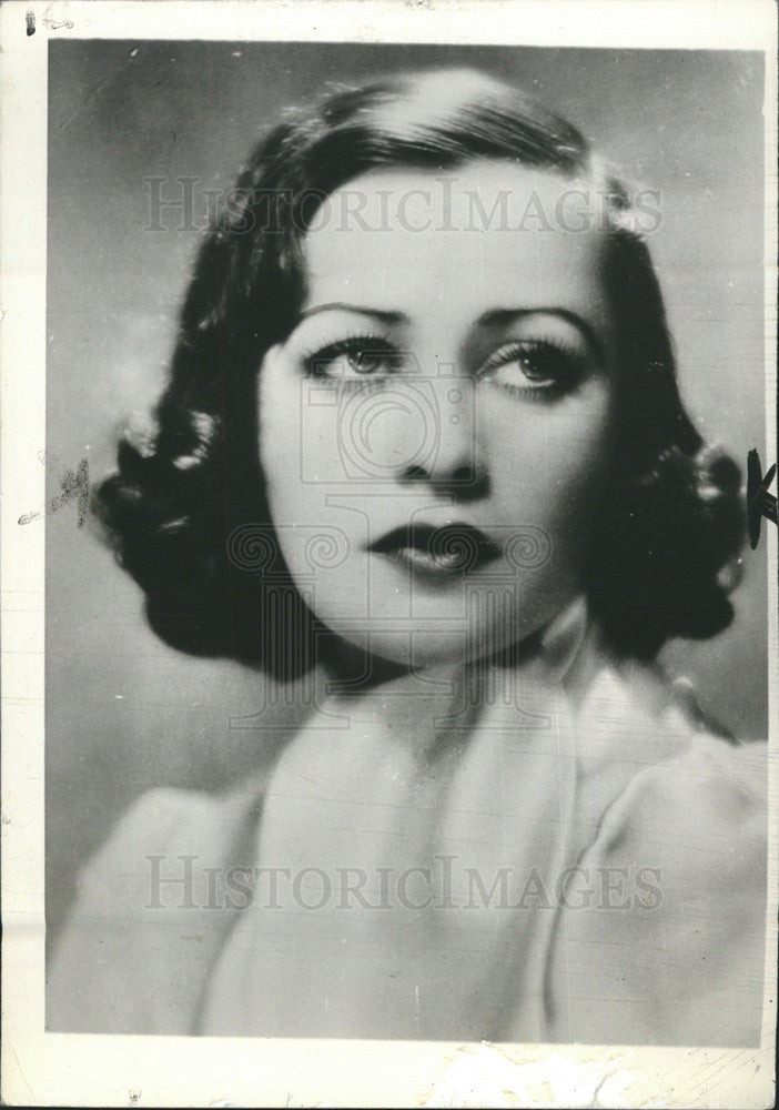 1933 Press Photo Sally O'Neil/Actress - Historic Images