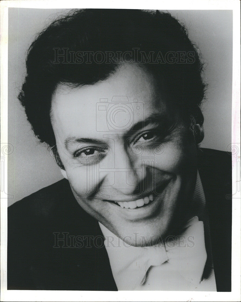 1993 Press Photo conductor Zubin Mehta - Historic Images