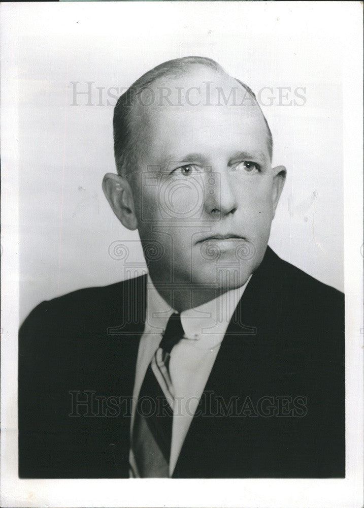 1957 Press Photo Ralph C. McMillan/Chief Engineer/Link-Belt Company/Chicago - Historic Images