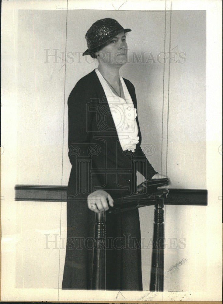 1933 Press Photo Mrs. Neil McMath mother Margaret Peggy McMath daughter kidnap - Historic Images