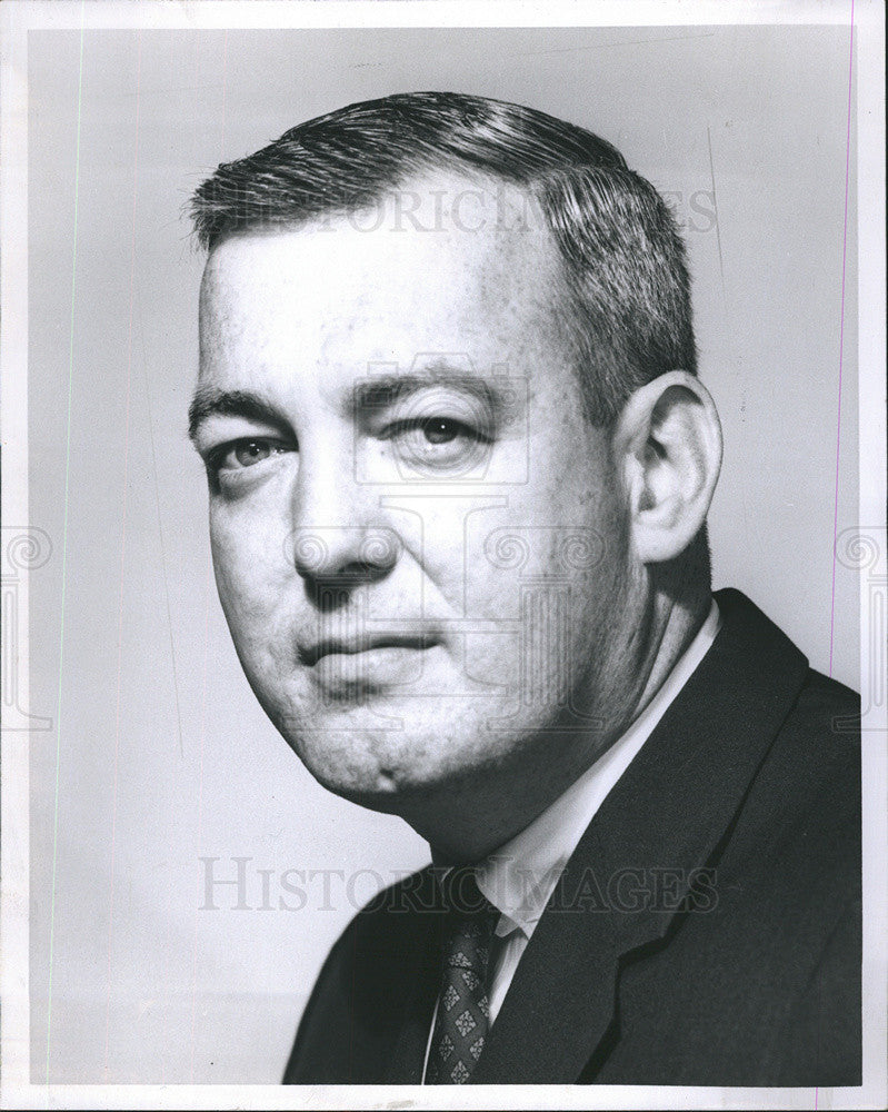 1967 Press Photo John F. McManus/North American Life Insurance Company - Historic Images