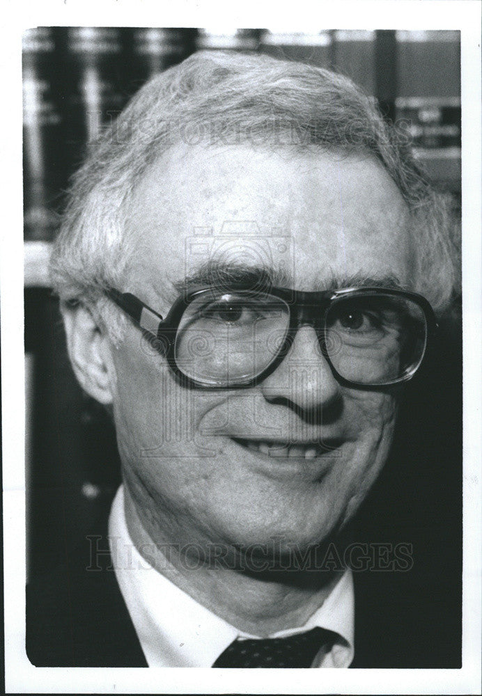 1989 Press Photo Ed McManus New Secretary Of The Press - Historic Images