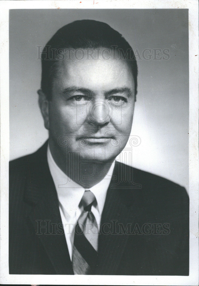 1968 Press Photo G. G. McManis, VP Rail, Container and Government Sales - Historic Images