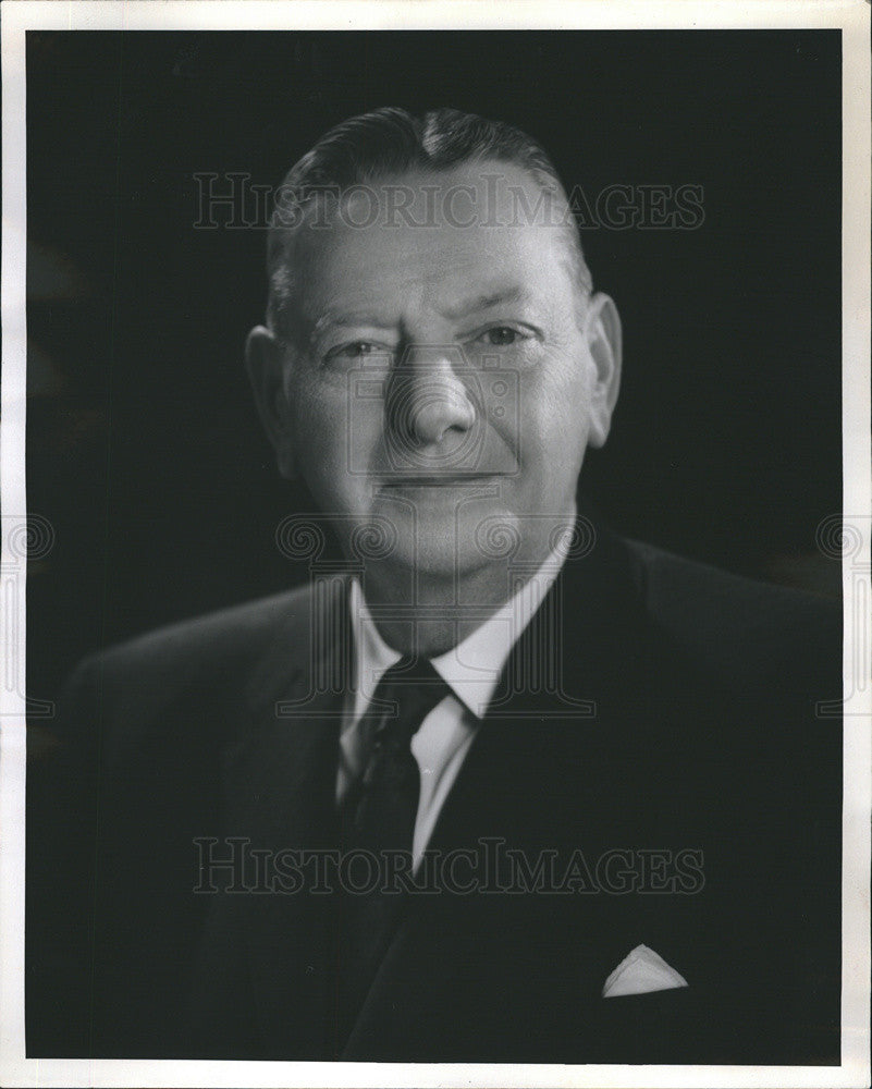 1961 Press Photo Vincent P. McMahon/W.F. Hall Printing Company - Historic Images