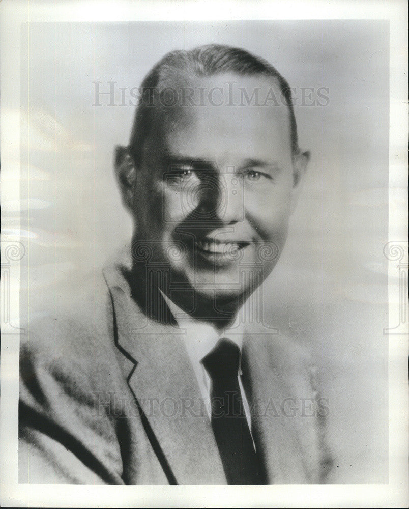 1966 Press Photo Joseph Meegan chairman public relations promotion committee - Historic Images