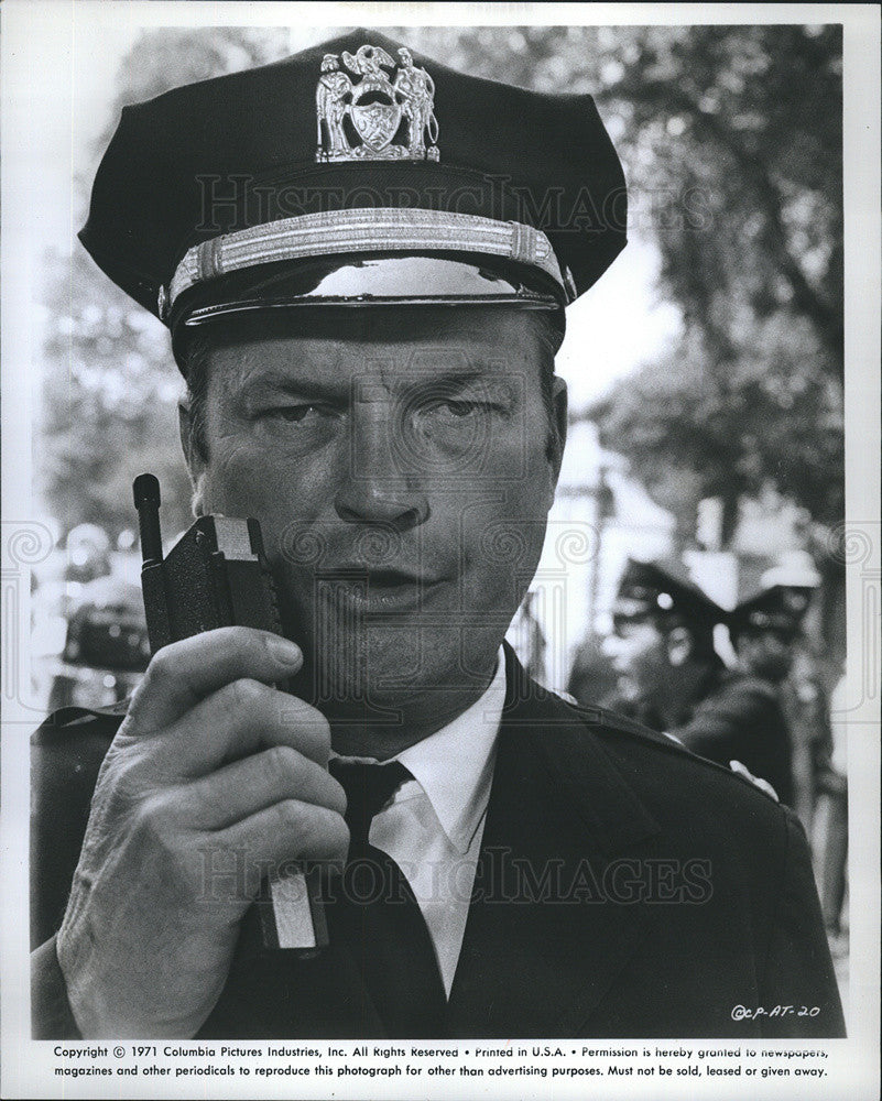 1971 Press Photo Actor Ralph Meeker As Capt. Delaney - Historic Images