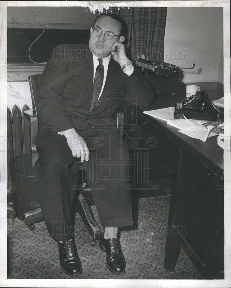 1954 Press Photo Loser Senator Joseph T. Meek - Historic Images