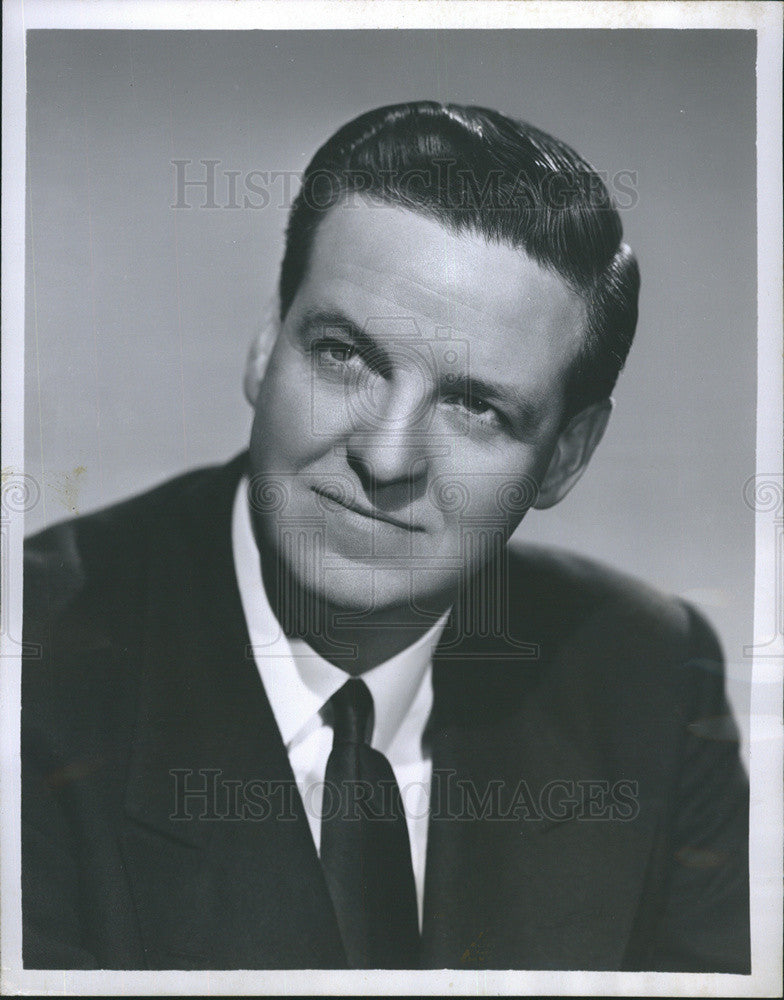 1951 Press Photo Howard Meighan President of CBS Radio Division - Historic Images