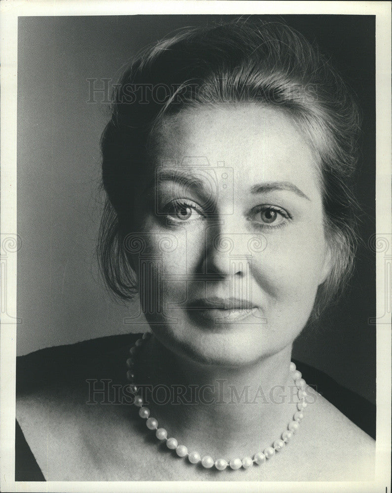 1976 Press Photo Johanna Meier Soprano - Historic Images