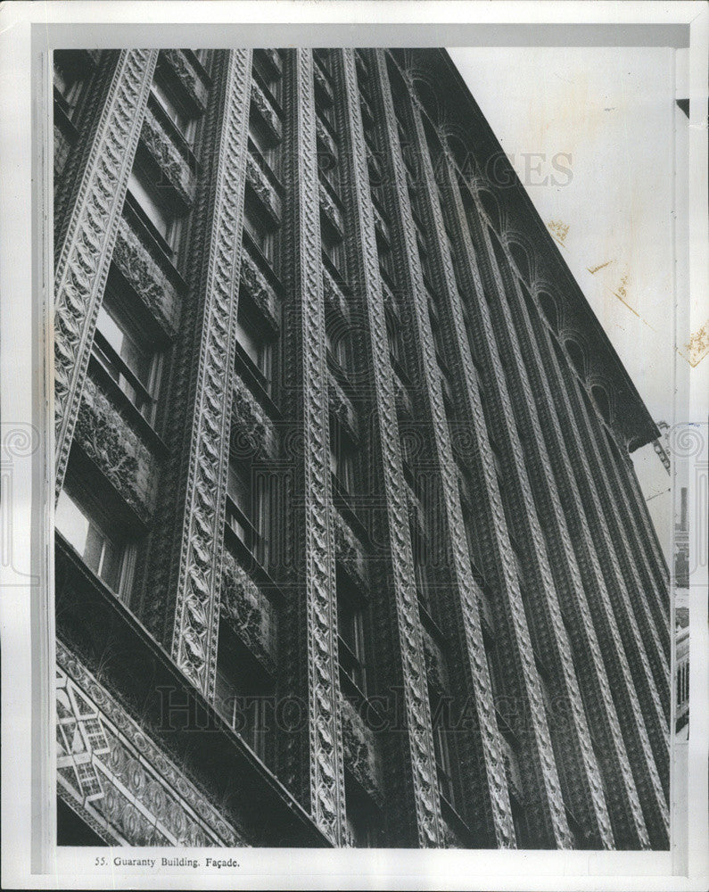 1977 Press Photo Guaranty Building Facade. - Historic Images