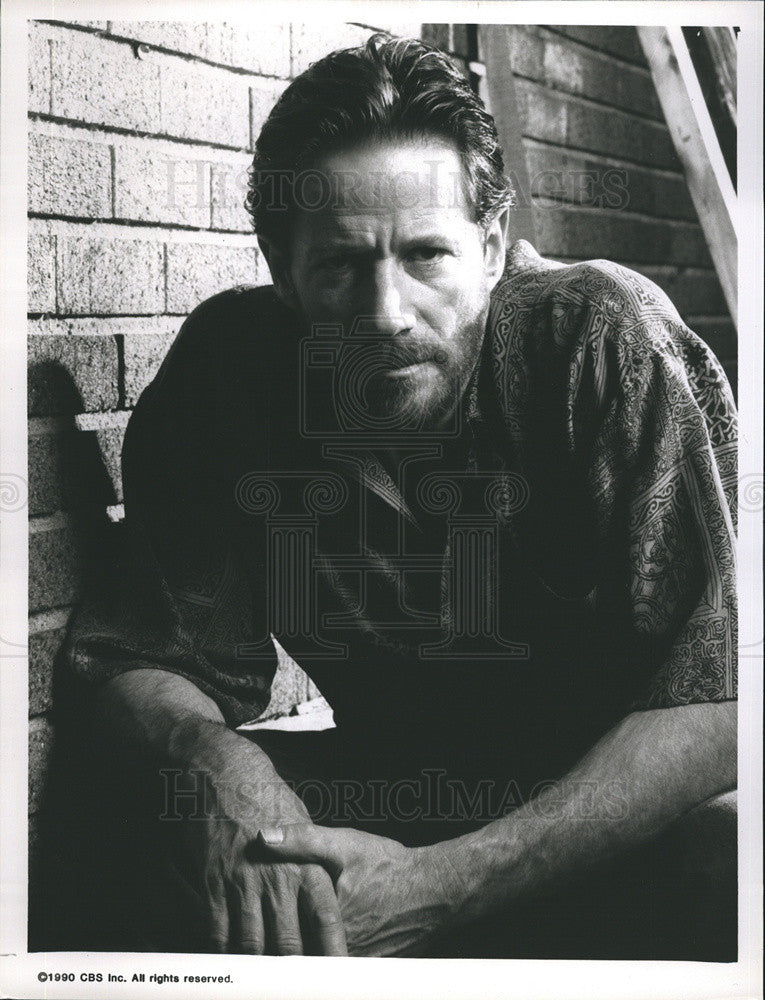 1990 Press Photo Peter Strauss, 83 Hours &#39;Til Dawn - Historic Images