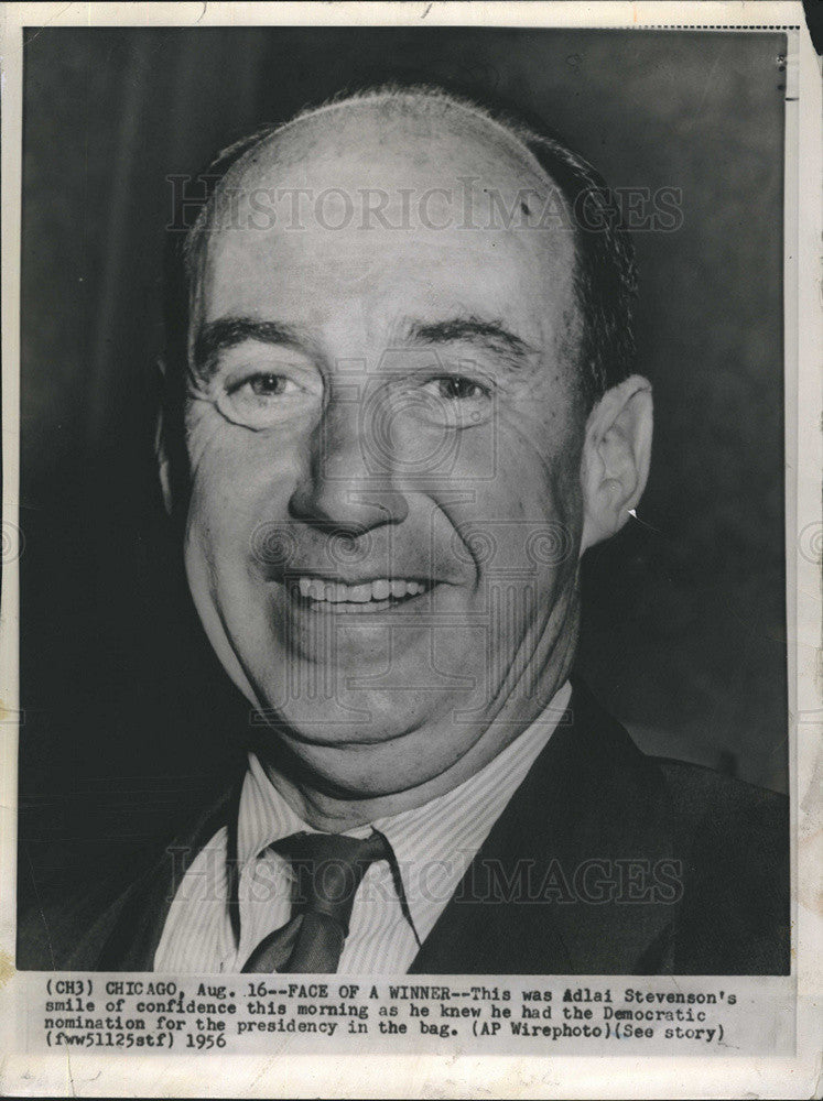 1965 Press Photo Adlai Stevenson. - Historic Images