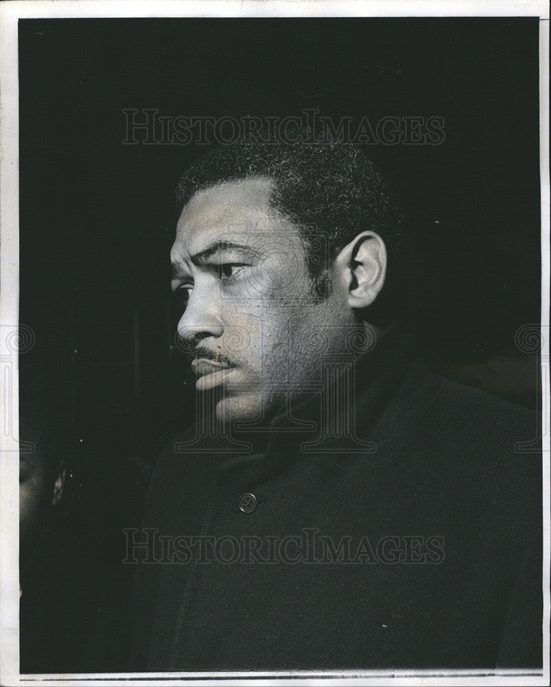 1969 Press Photo John Stevens, candidate for alderman 42nd ward. - Historic Images