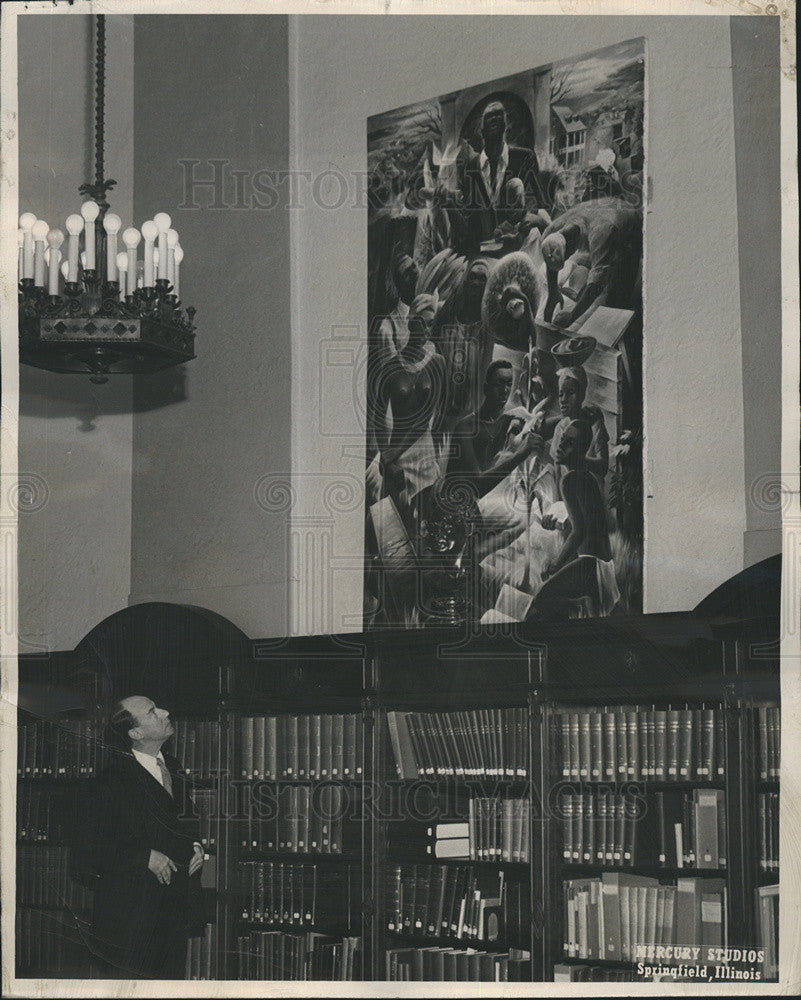 1949 Press Photo Gov. 
Adlai Stevenson. - Historic Images