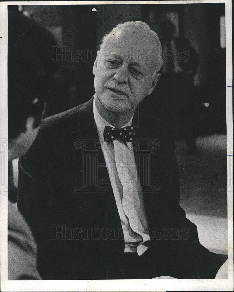 1972 Press Photo Gardner Stern sr. Chairman HRM finance - Historic Images