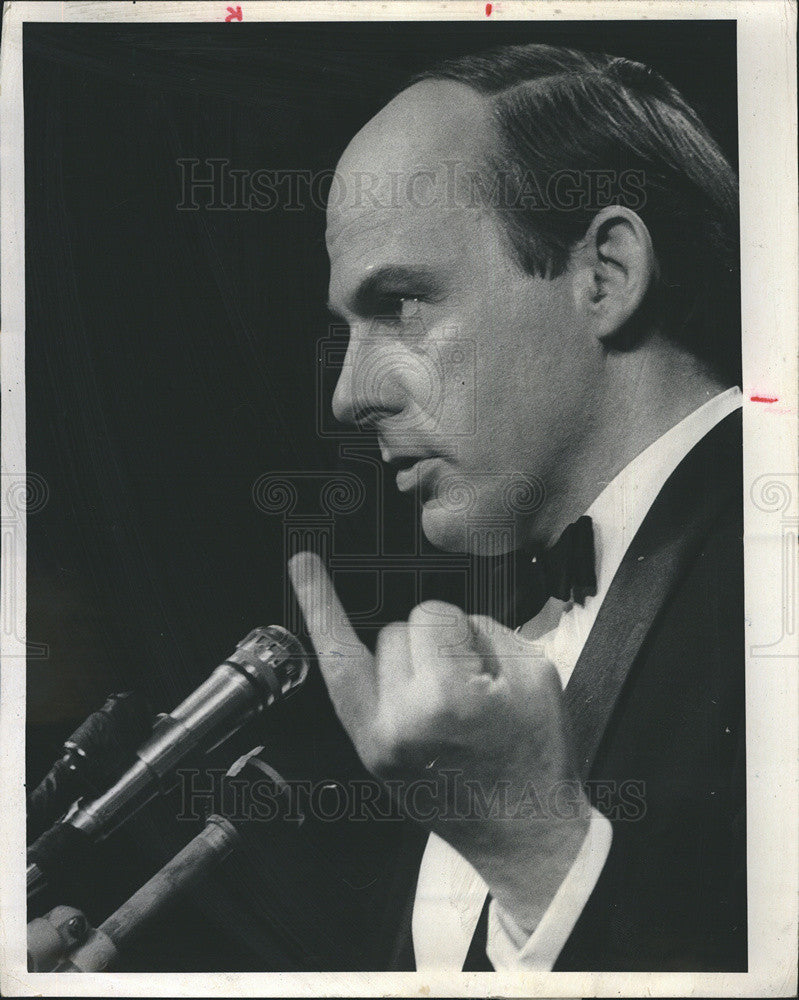 1970 Press Photo Adlai Stevenson III Democratic candidate for Senate - Historic Images