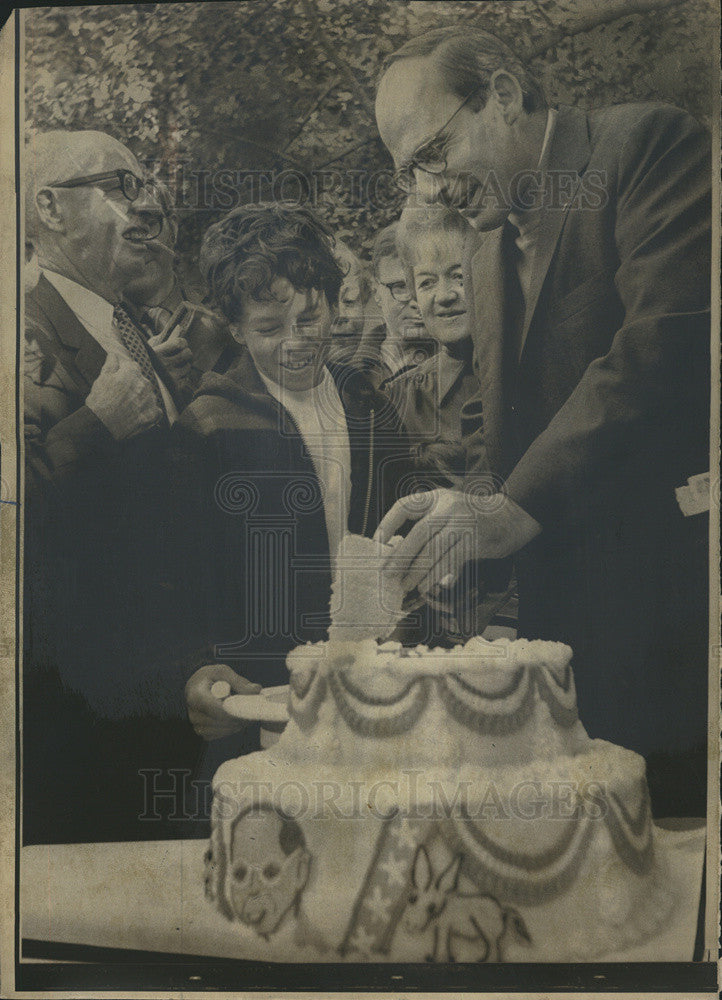 1970 Press Photo Adlai Stevenson III. - Historic Images