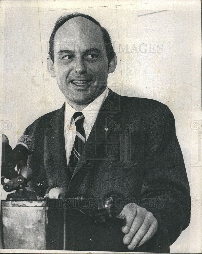 1970 Press Photo  Adlai Stevenson Democratic Senator of Illinois - Historic Images