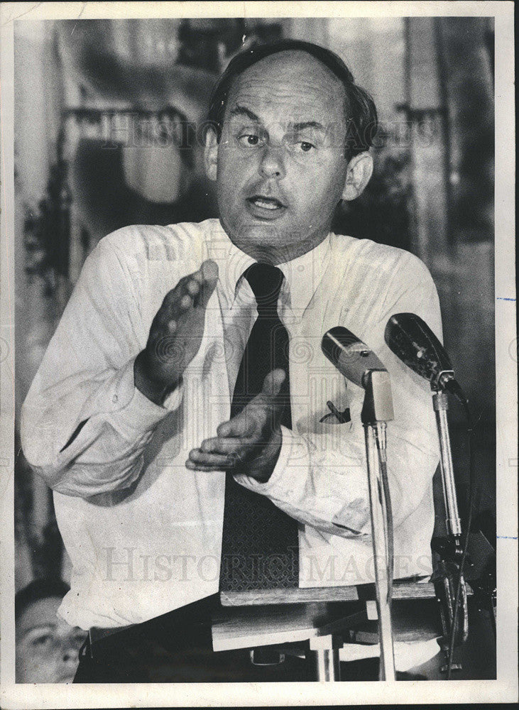 1973 Press Photo  Adlai Stevenson Democratic Senator Illinois - Historic Images