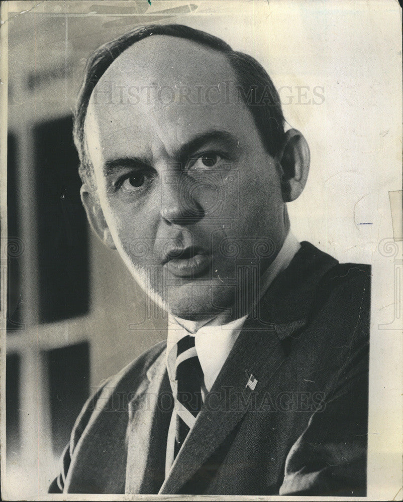 1970 Press Photo Senator from Illinois Adlai Stevenson III - Historic Images