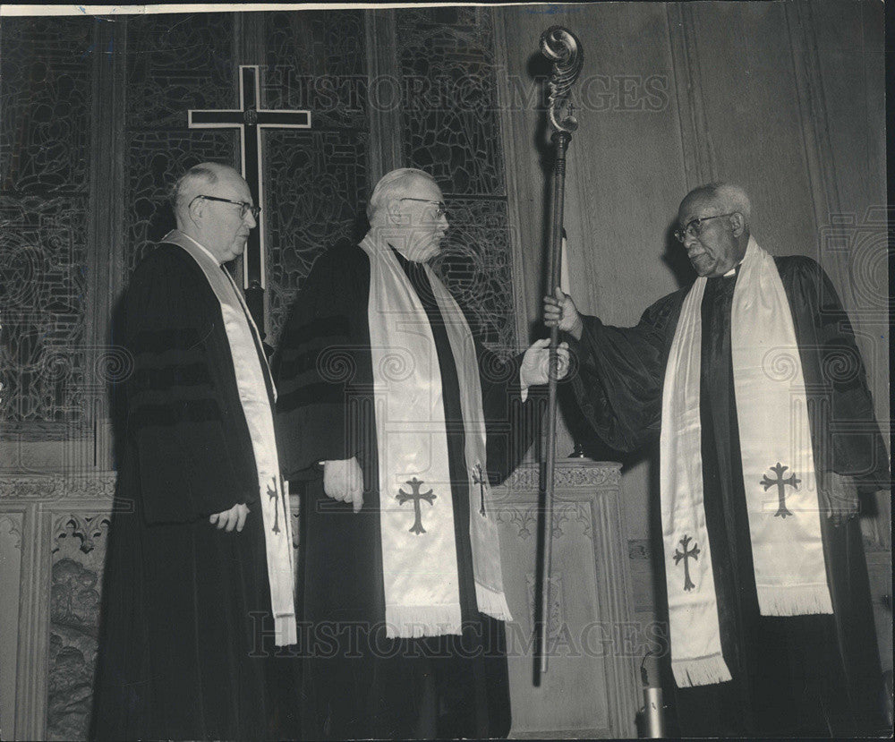 1964 Press Photo New Methodist Bishop Thomas Pryor - Historic Images