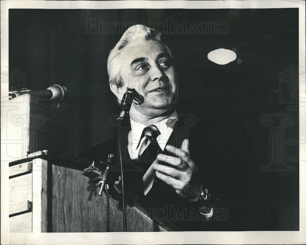 1972 Press Photo Cong Roman Puginski Said I&#39;m Happy to See our Fighting States - Historic Images