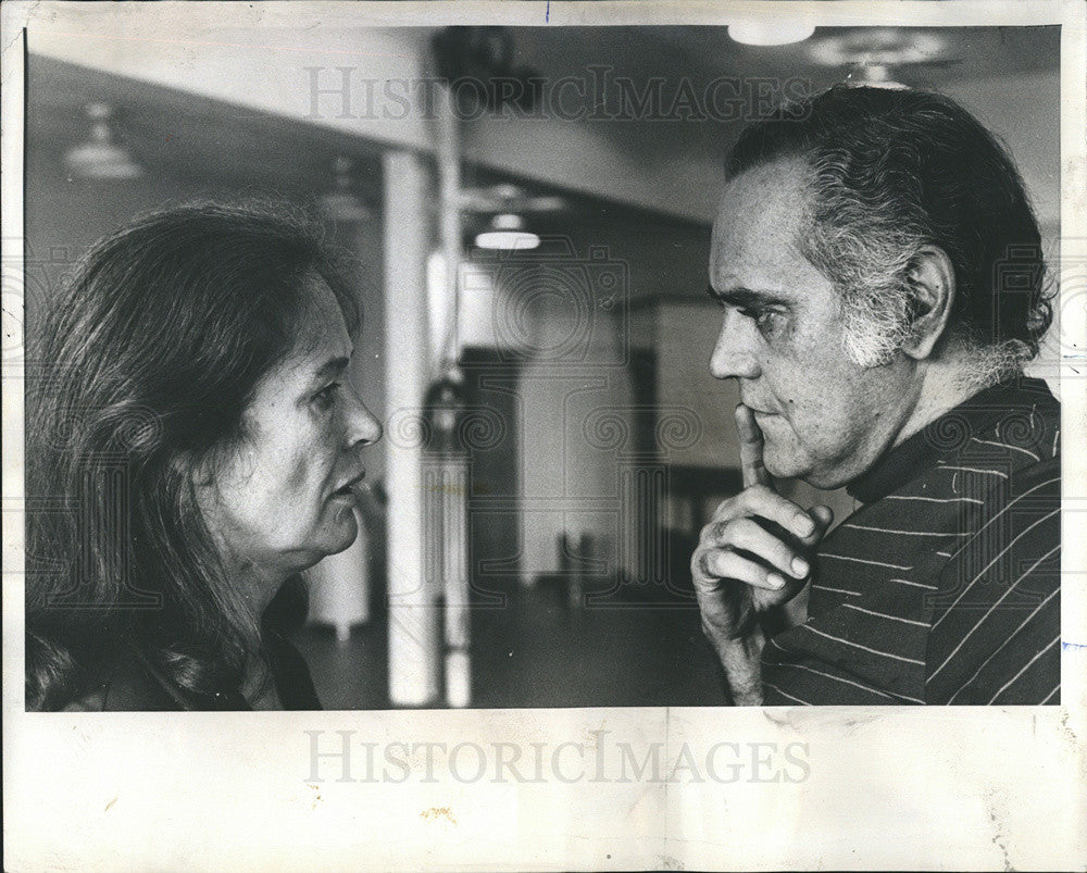 1973 Press Photo  Jose Quintero  One Of America&#39;s Foremost Broadway Director - Historic Images