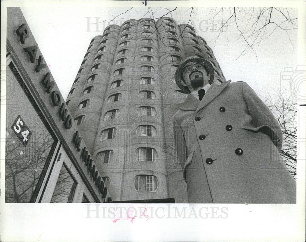 1983 Press Photo Andrew Mooney, Chicago Housing Authority - Historic Images