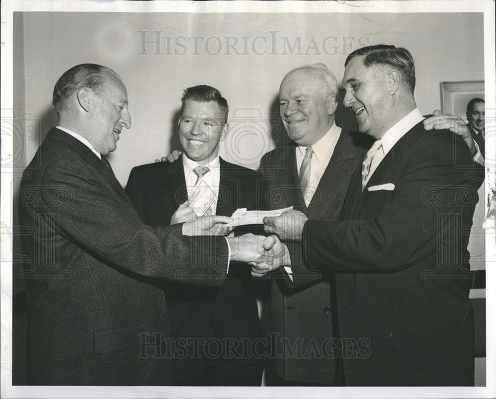 1958 Press Photo Chicago Police John Moore Timothy O&#39;Connor &amp; Philip Vierling - Historic Images