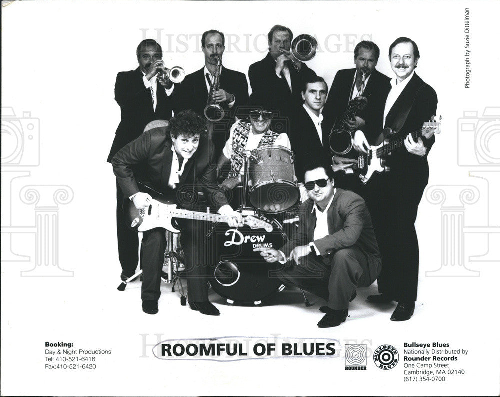 Press Photo American Blues Swing Band Roomful Of Blues - Historic Images