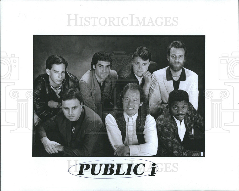 1993 Press Photo Band Public i - Historic Images