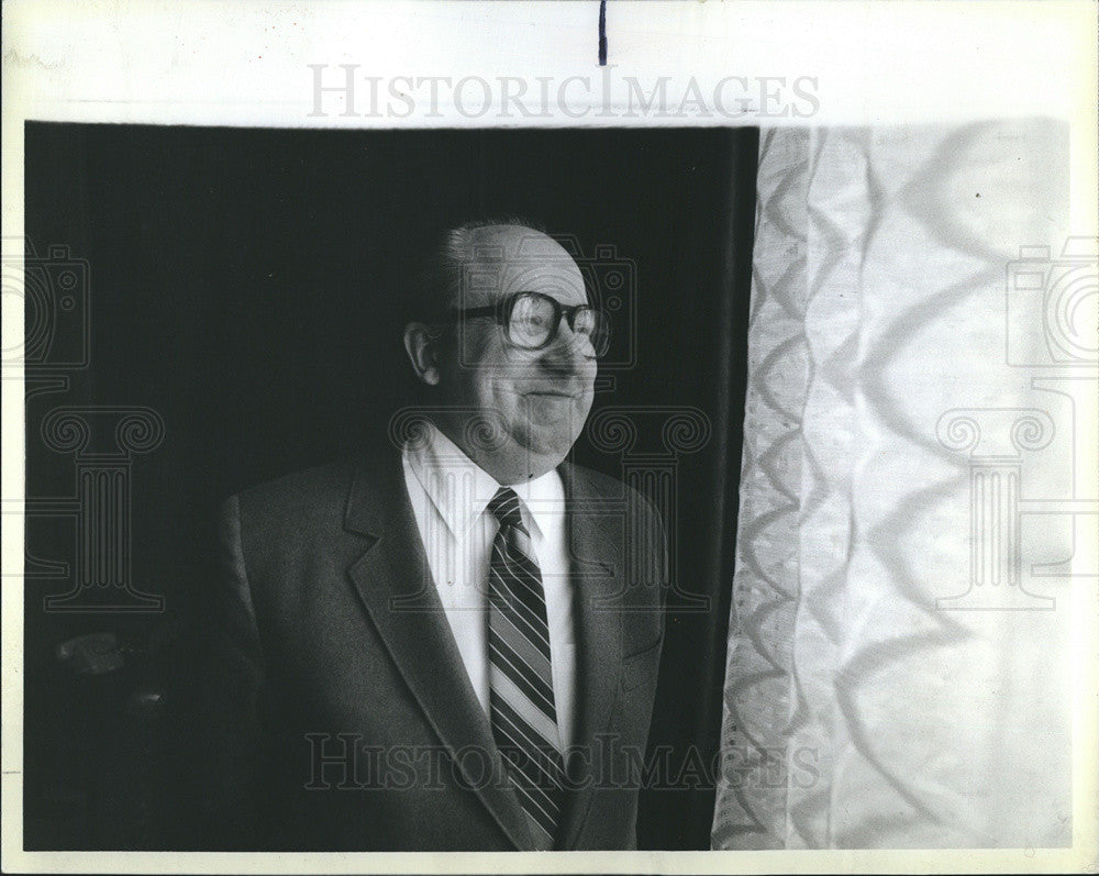 1985 Press Photo Polish General Counsel Jan Rabs - Historic Images