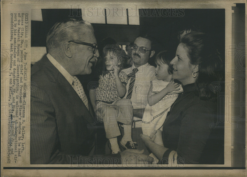 Press Photo Clarence M Kakley, Pres Nixon&#39;s Choice to Head FBI - Historic Images