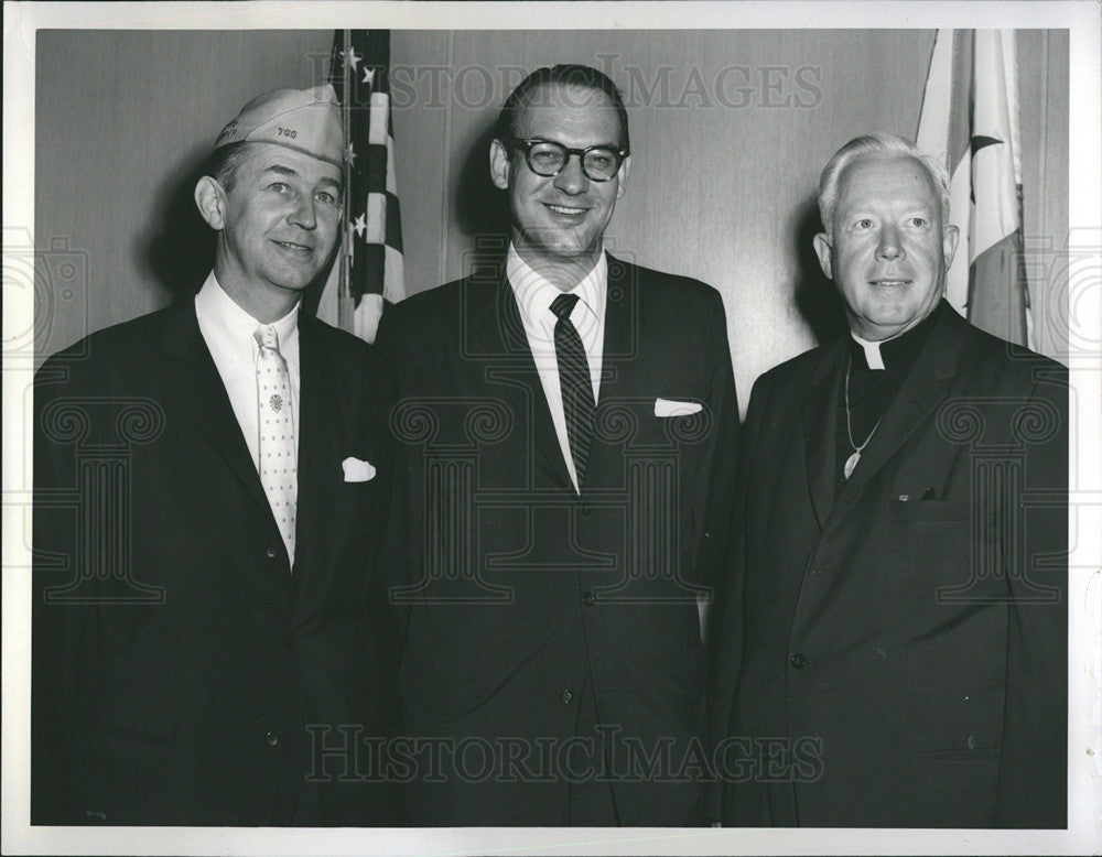 1960 Press Photo Catholic War Veterans National Convention - Historic Images