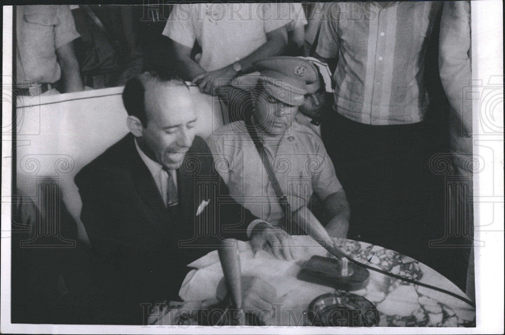 1965 Press Photo President Frafael Molina Of Dominic Revolutionary Party - Historic Images