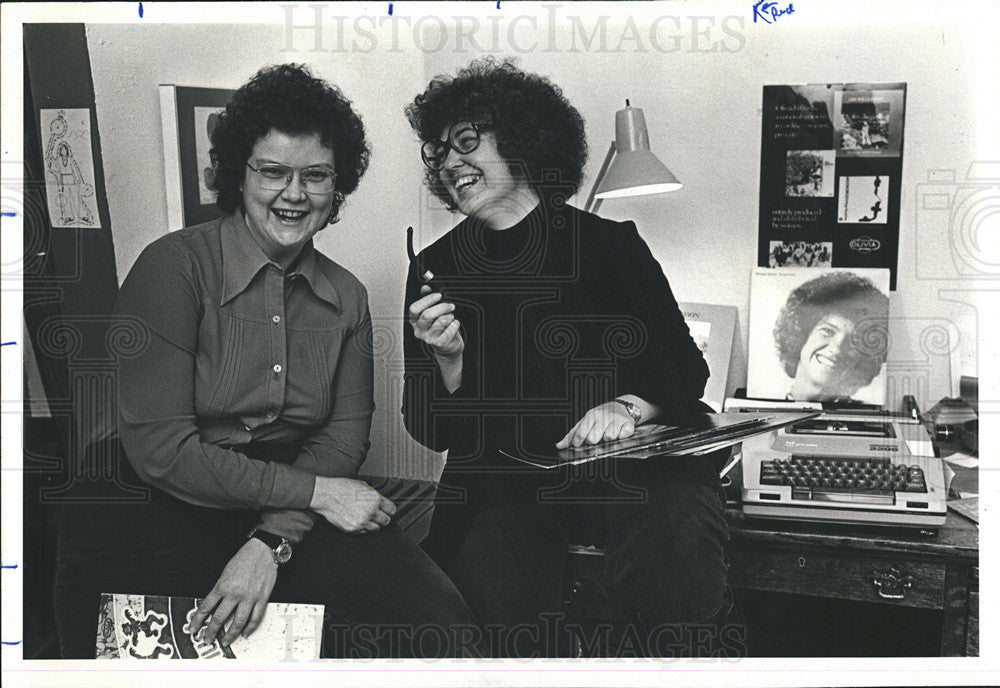 1978 Press Photo Eileen Willlenborg/Thelma Norris Partners-Women In Music/Chgo - Historic Images