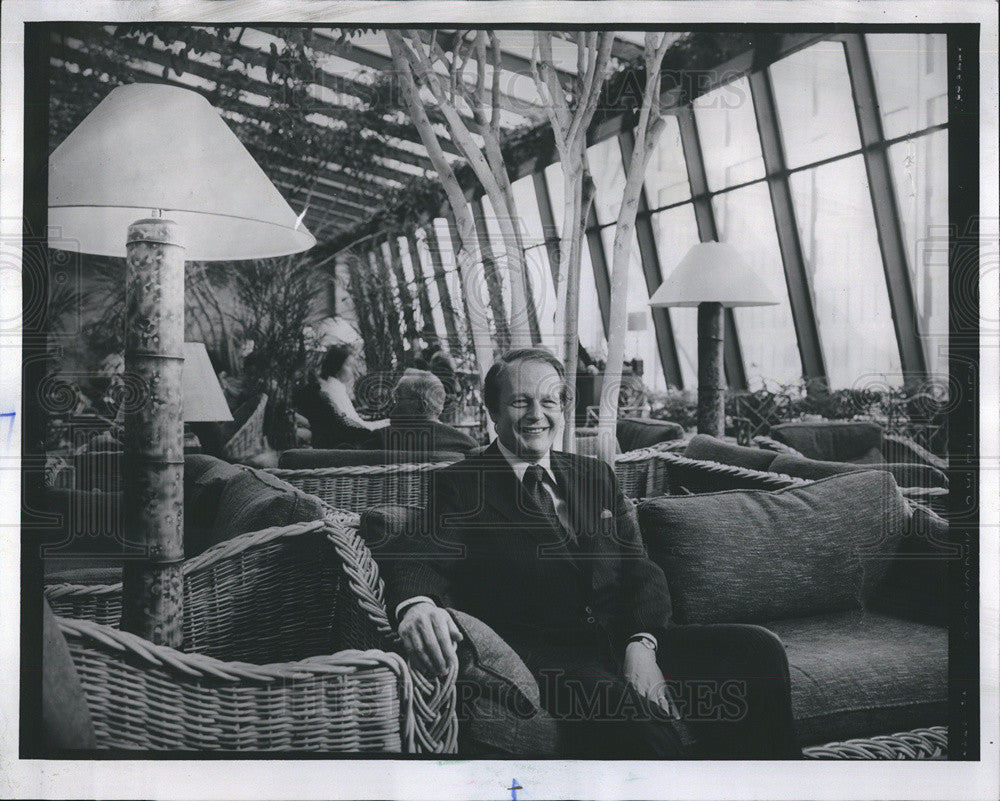 1976 Press Photo William B Ebersol Ritzi-Carlton General Manager In Lo ...