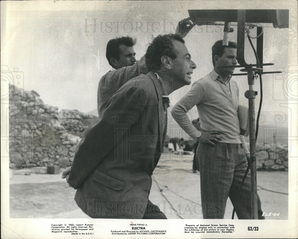 1965 Press Photo Michael Cocoyannis Producer writer director Electra Movie - Historic Images