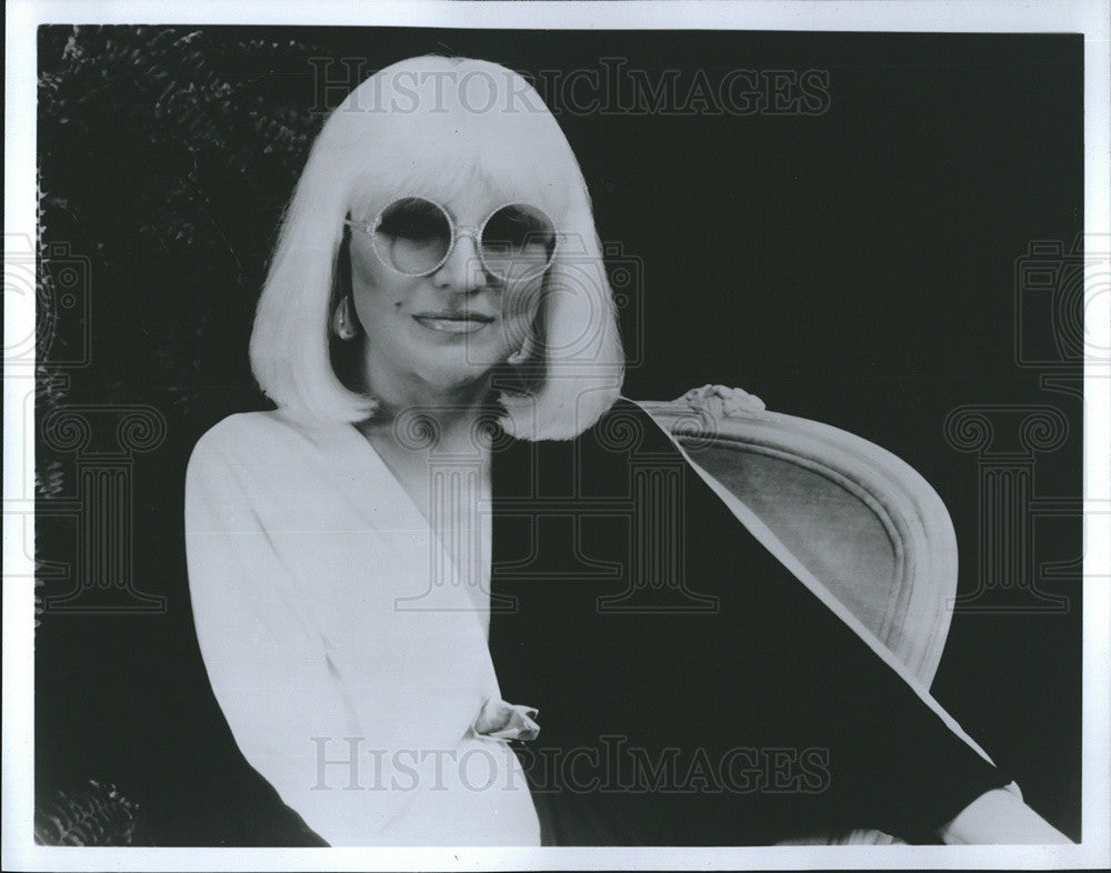 1988 Press Photo Singer Peggy Lee Pop And Jazz Musician Publicity Photograph - Historic Images