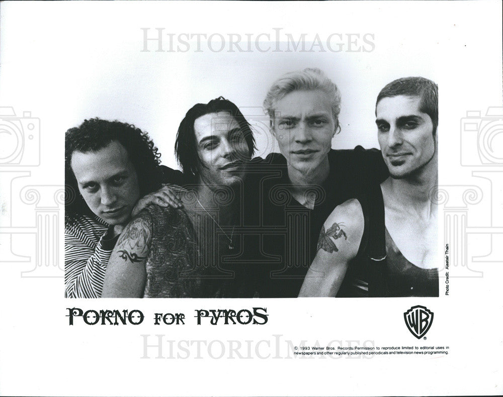 1993 Press Photo Porno For Pyros  Perry Farell Band - Historic Images