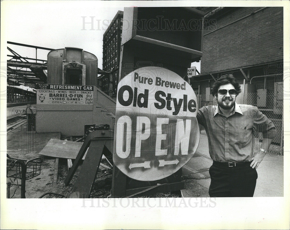 1983 Press Photo President of Club Cars, Robert Kane - Historic Images