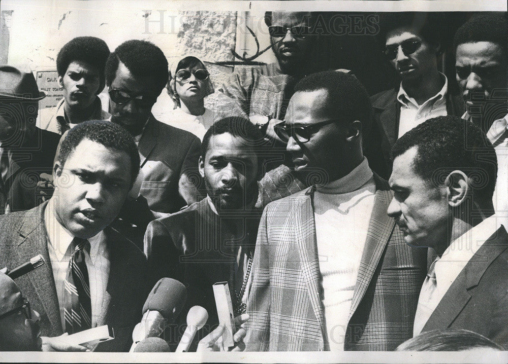 1969 Press Photo African American Patrolamn&#39;s League Mitchell Gilbert Robinson - Historic Images