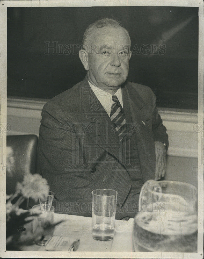 1936 Press Photo S. E. Thomas, publisher of the Times - Historic Images