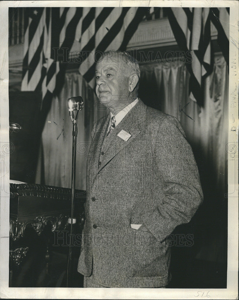 1940 Press Photo S. E. Thomason, Publisher Daily Times - Historic Images