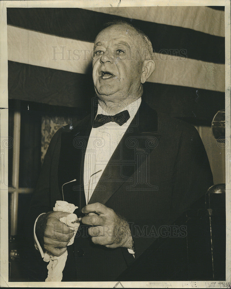 1941 Press Photo S.E. Thomason Publisher Of Chicago Daily Times Newspaper - Historic Images