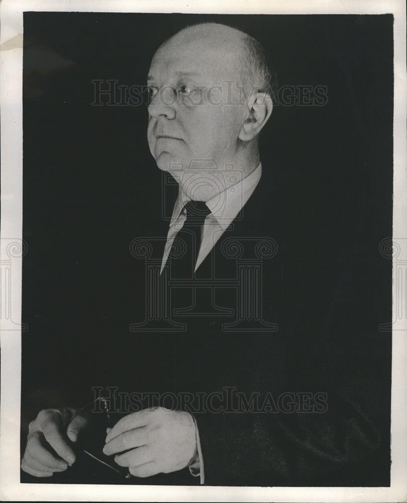 1957 Press Photo Composer Virgil Thomson - Historic Images