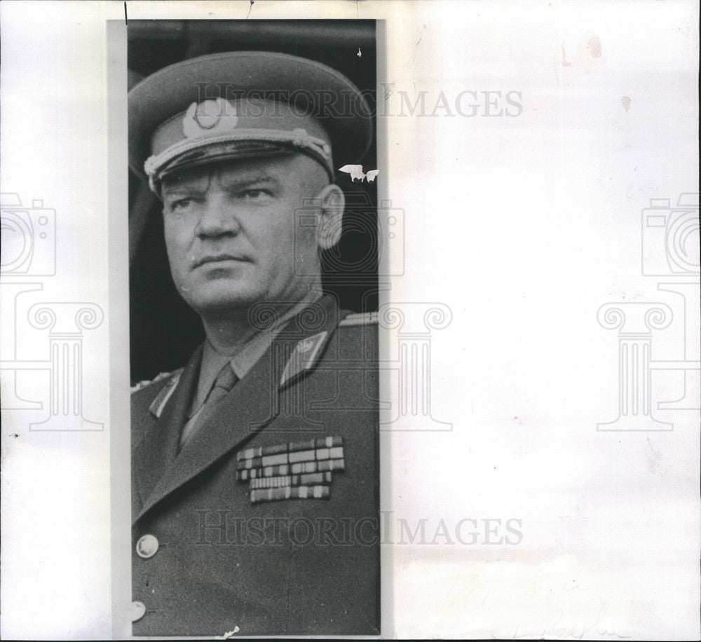 1962 Press Photo Col. Andrei I. Solovyev, Soviet Commandant in Berlin - Historic Images